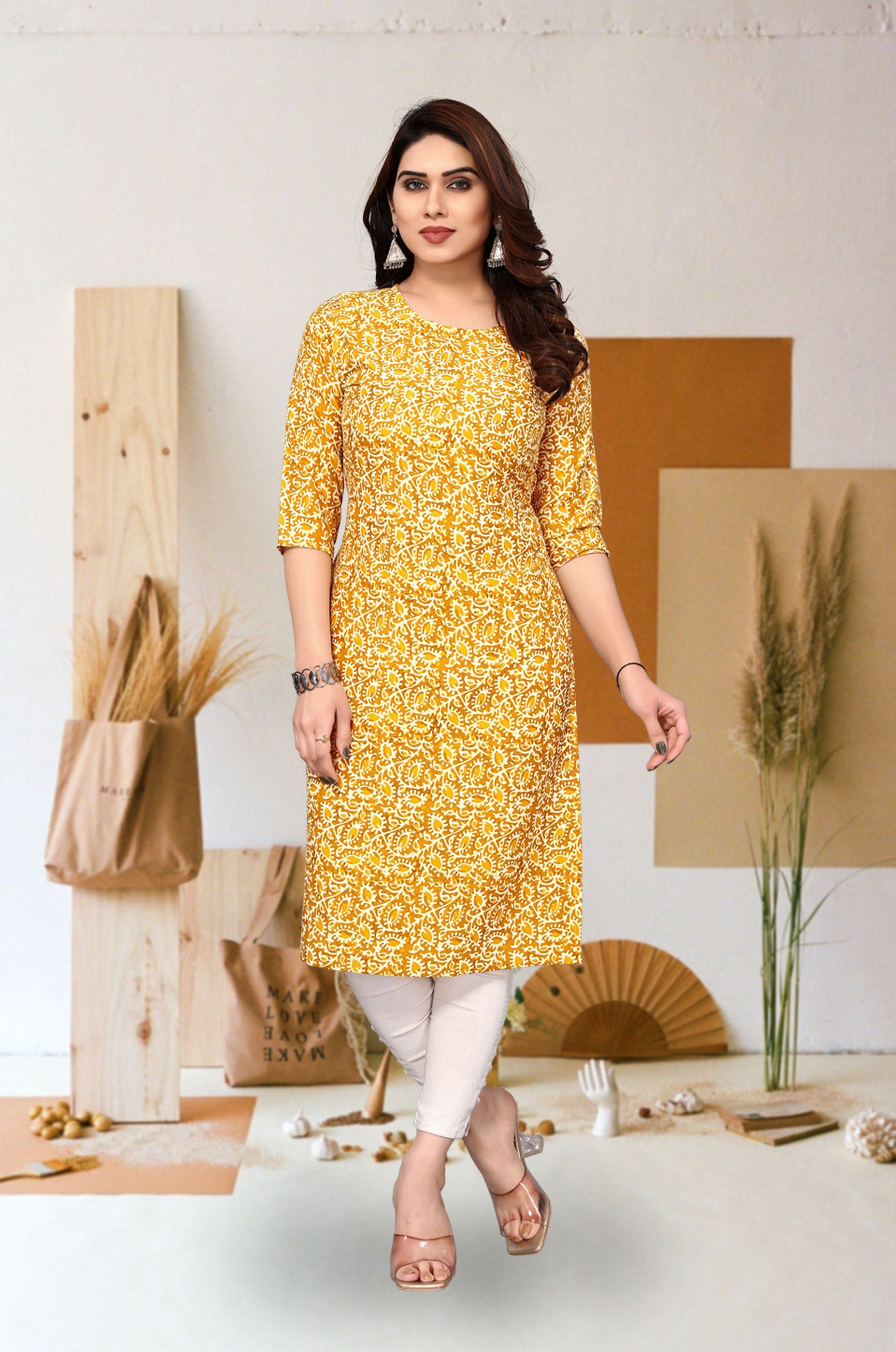 KETAKI FASHION Ethnic Motifs Printed Straight Kurta-picture-23