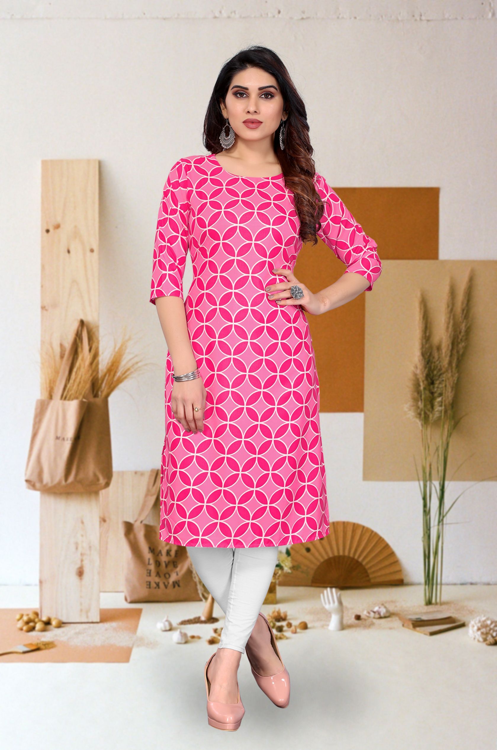 KETAKI FASHION Geometric Printed Round Neck Straight Kurta-picture-39