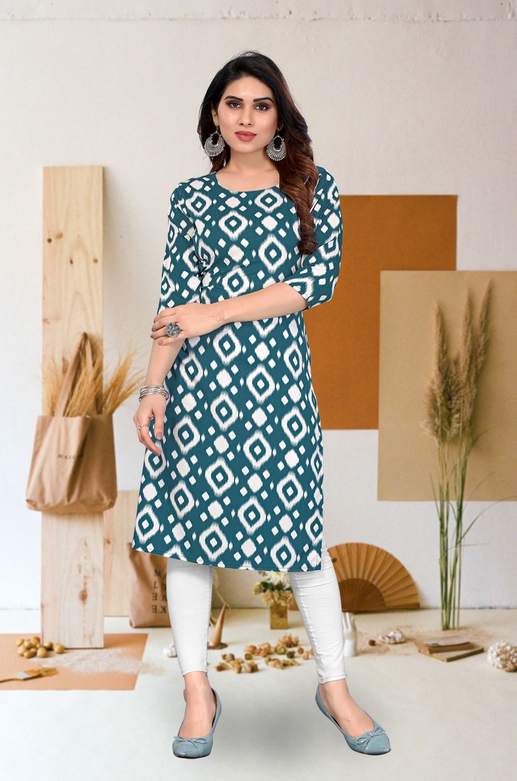 KETAKI FASHION Ethnic Motifs Printed Straight Kurta-picture-15