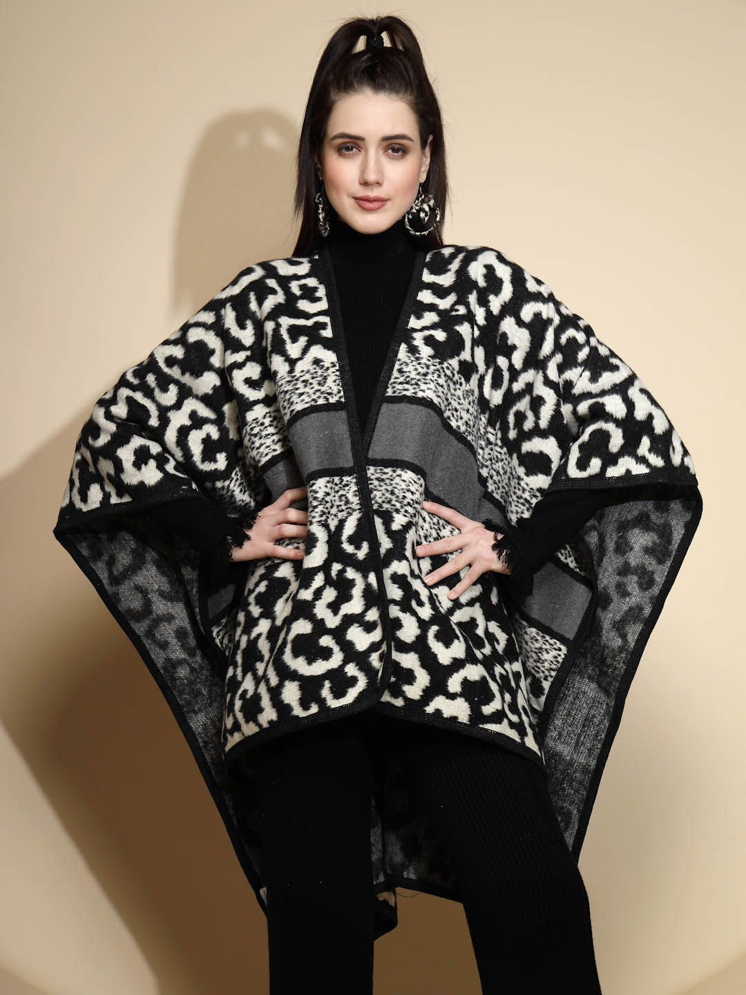 Global Republic Printed Shrug-image-15