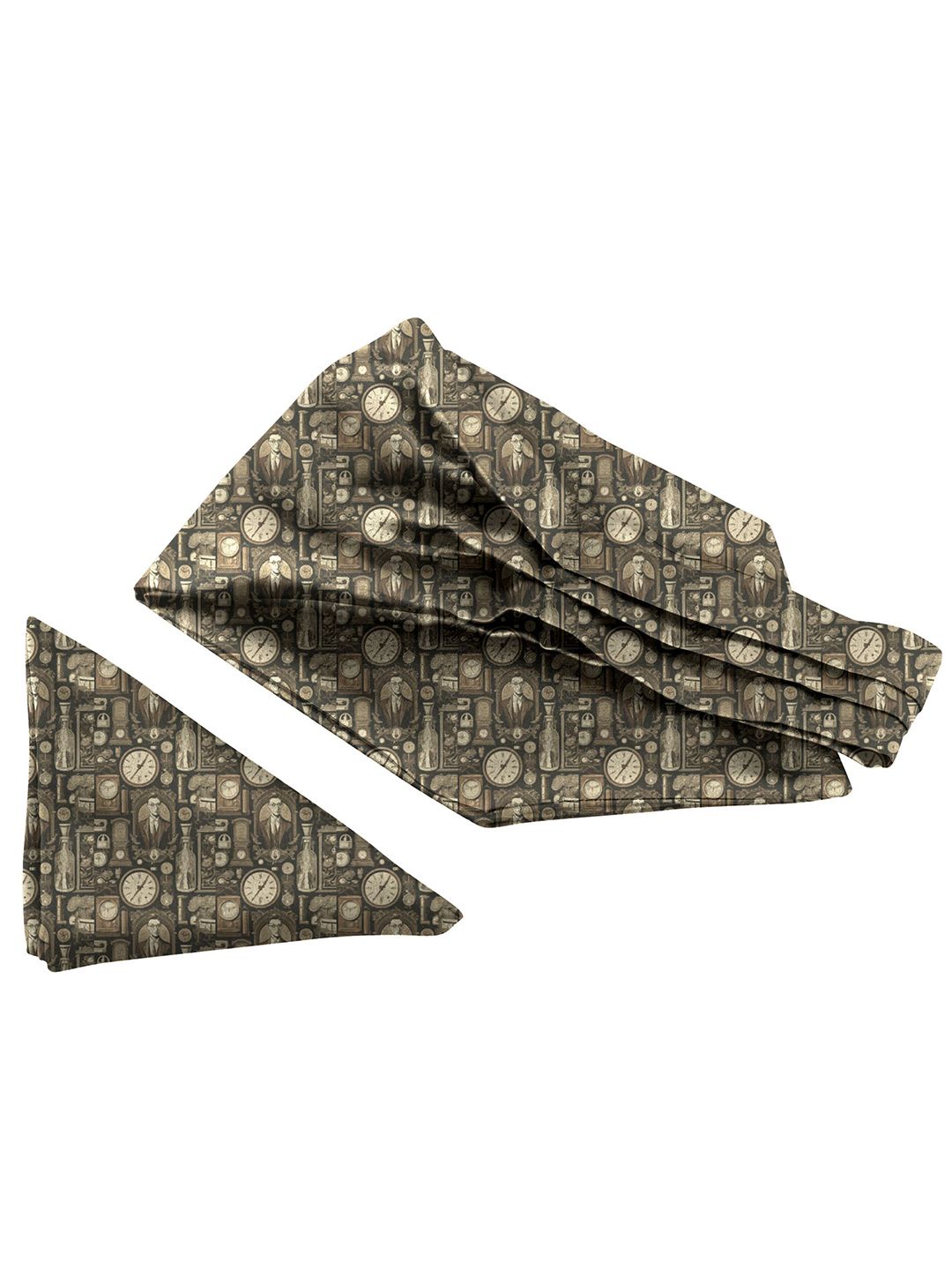 Blacksmith Men Printed Accessory Gift Set Of Tie & Pocket Square-picture-48