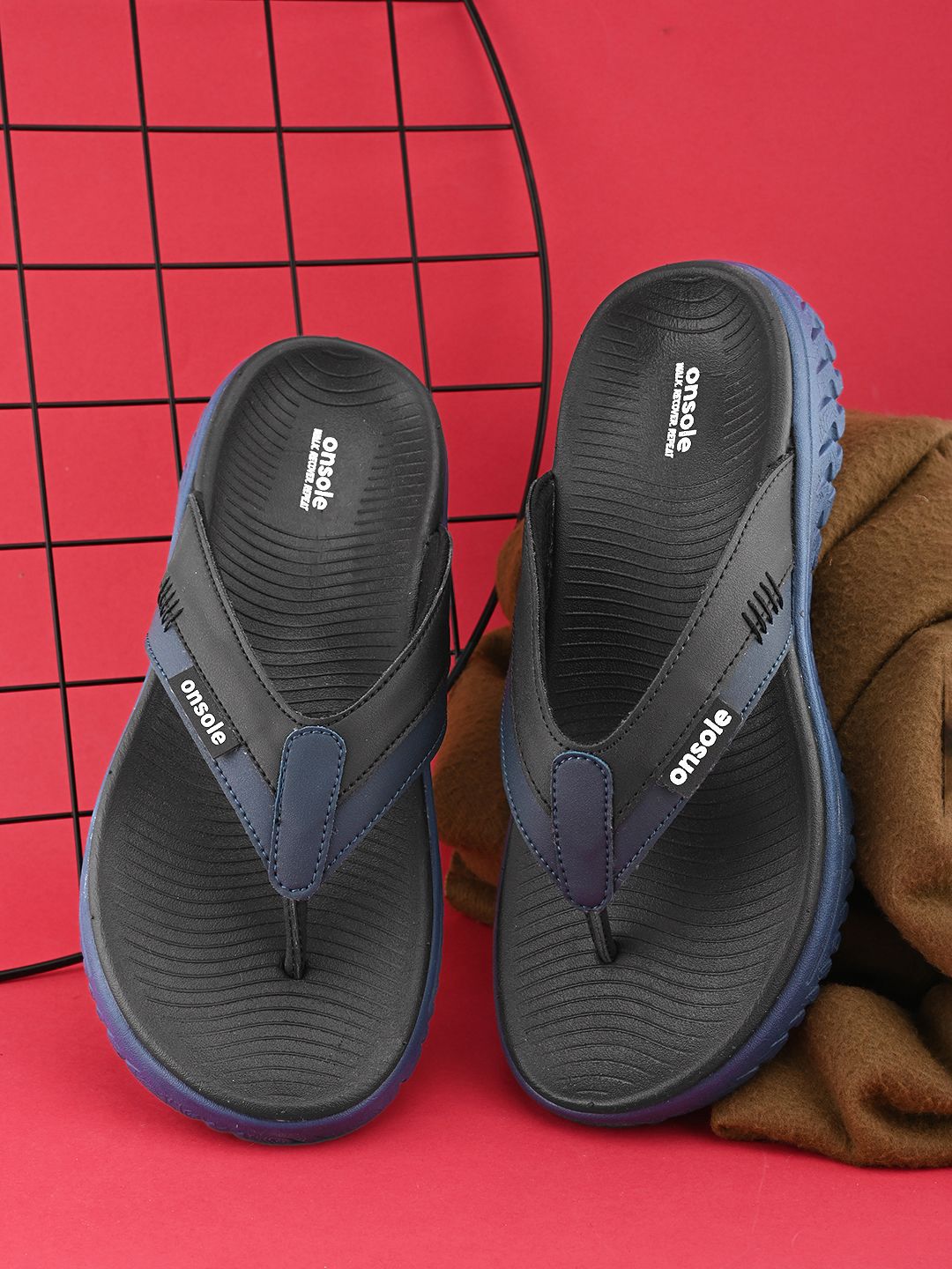 ONSOLE Men Rubber Thong Flip-Flops-picture-20