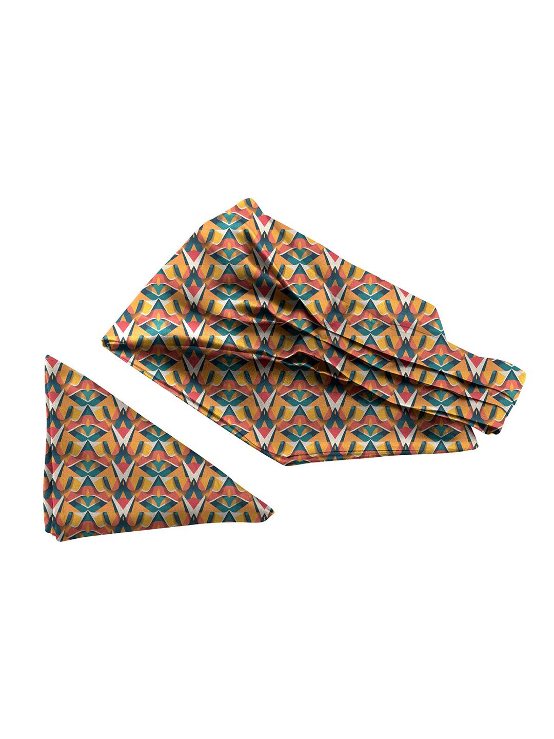 Blacksmith Men Printed Accessory Gift Set Tie and Pocket Square-picture-35