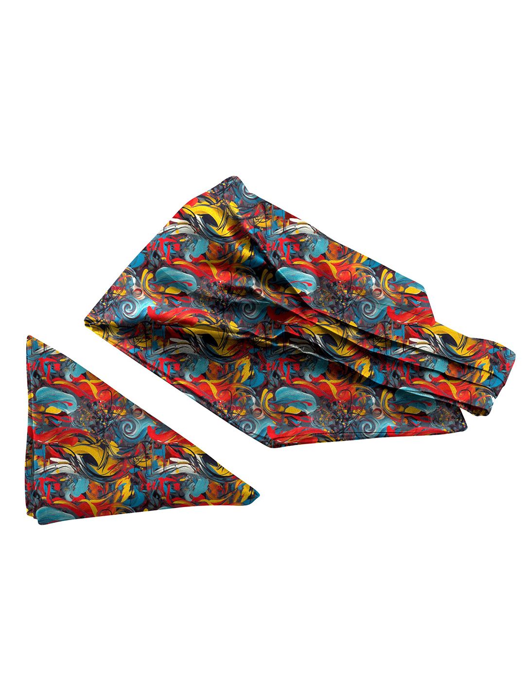 Blacksmith Men Printed Tie and Pocket Square Accessory Gift Set-picture-30