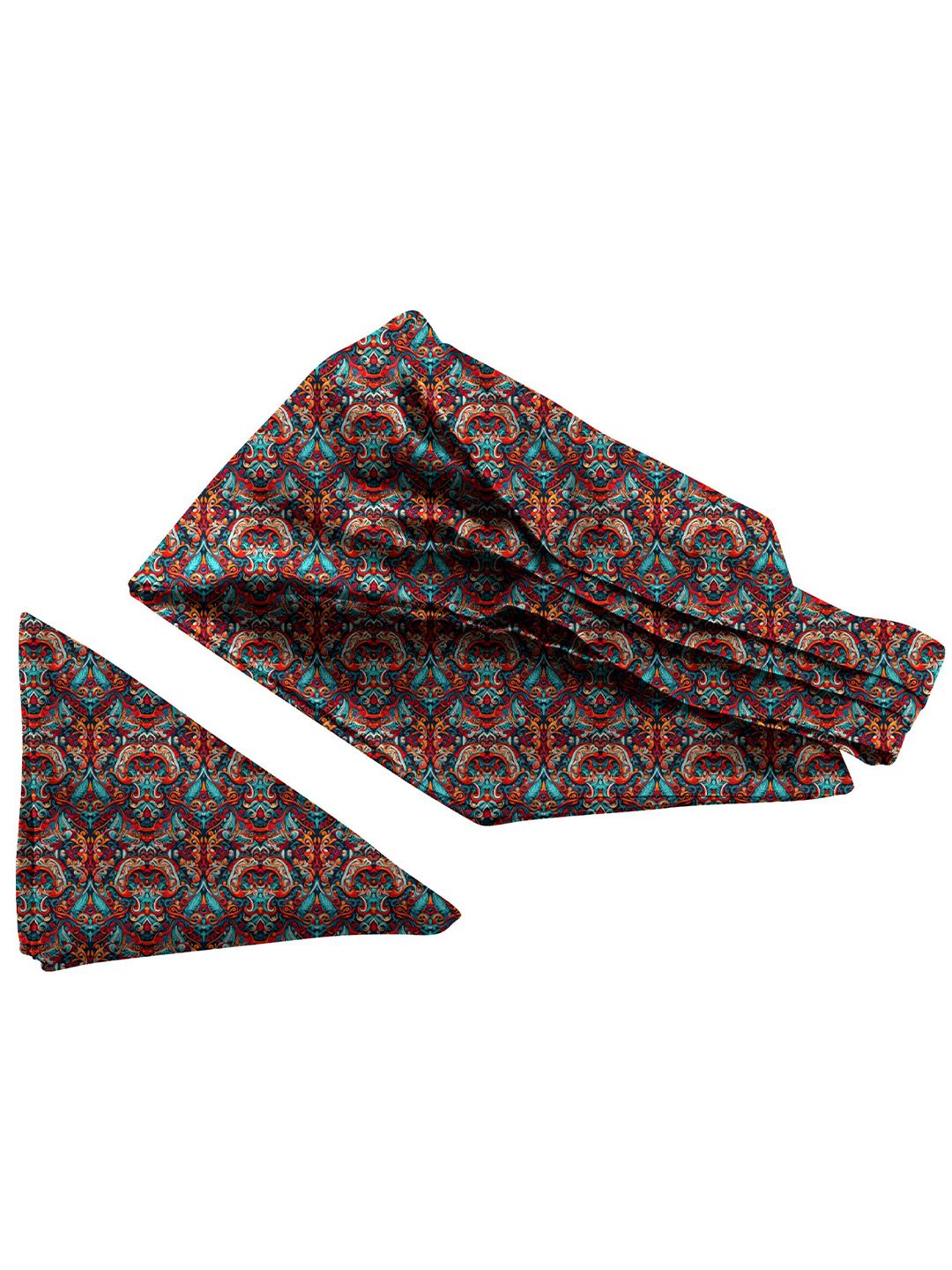 Blacksmith Men Printed Accessory Gift Set Tie and Pocket Square-picture-38