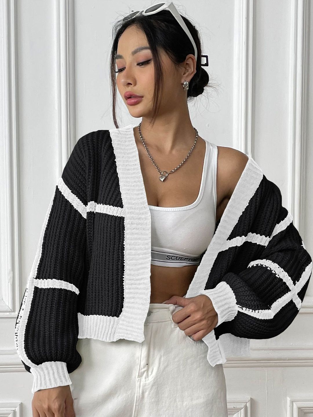 StyleCast Women Striped Cardigan-picture-38