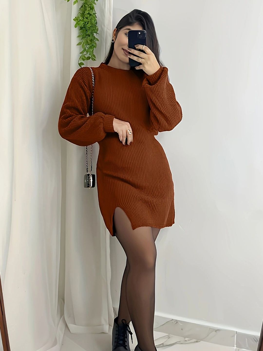 StyleCast x Revolte A-Line Mini Dress-picture-11