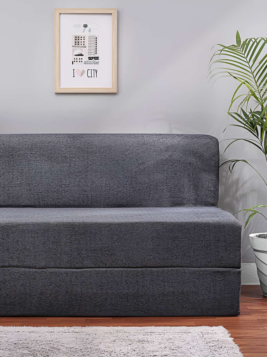Solis Primus Comfort for all Grey Foam Fold Out Sofa Cum Bed-picture-39