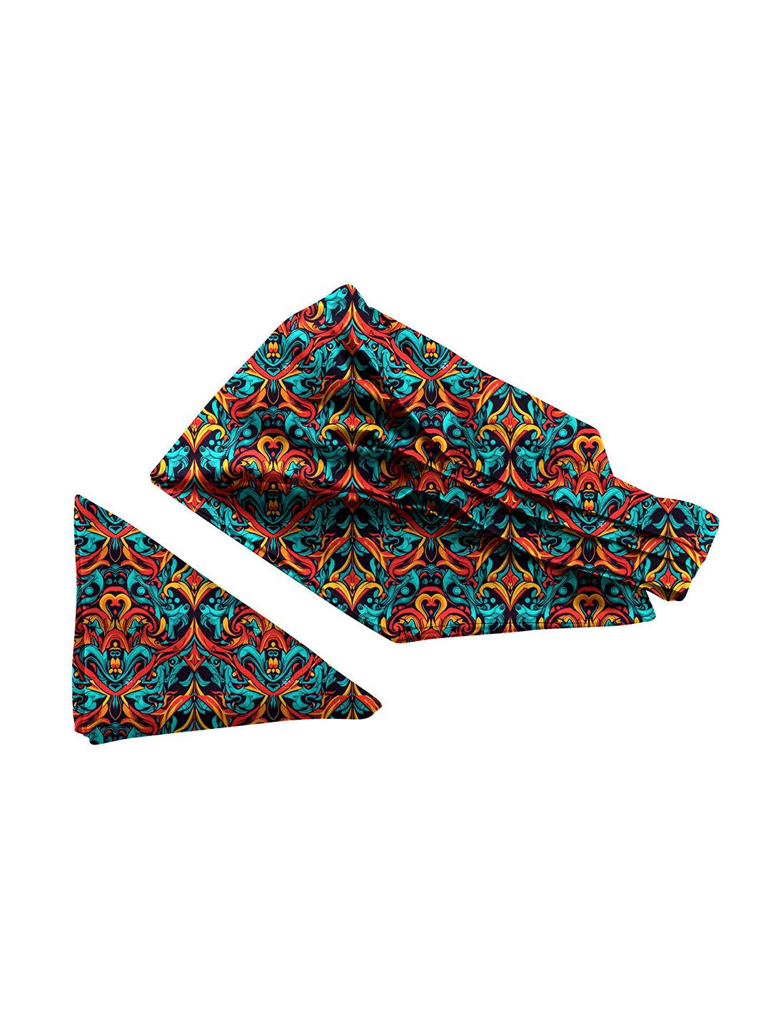 Blacksmith Men Accessory Gift Set Of Tie And Pocket Square-picture-13