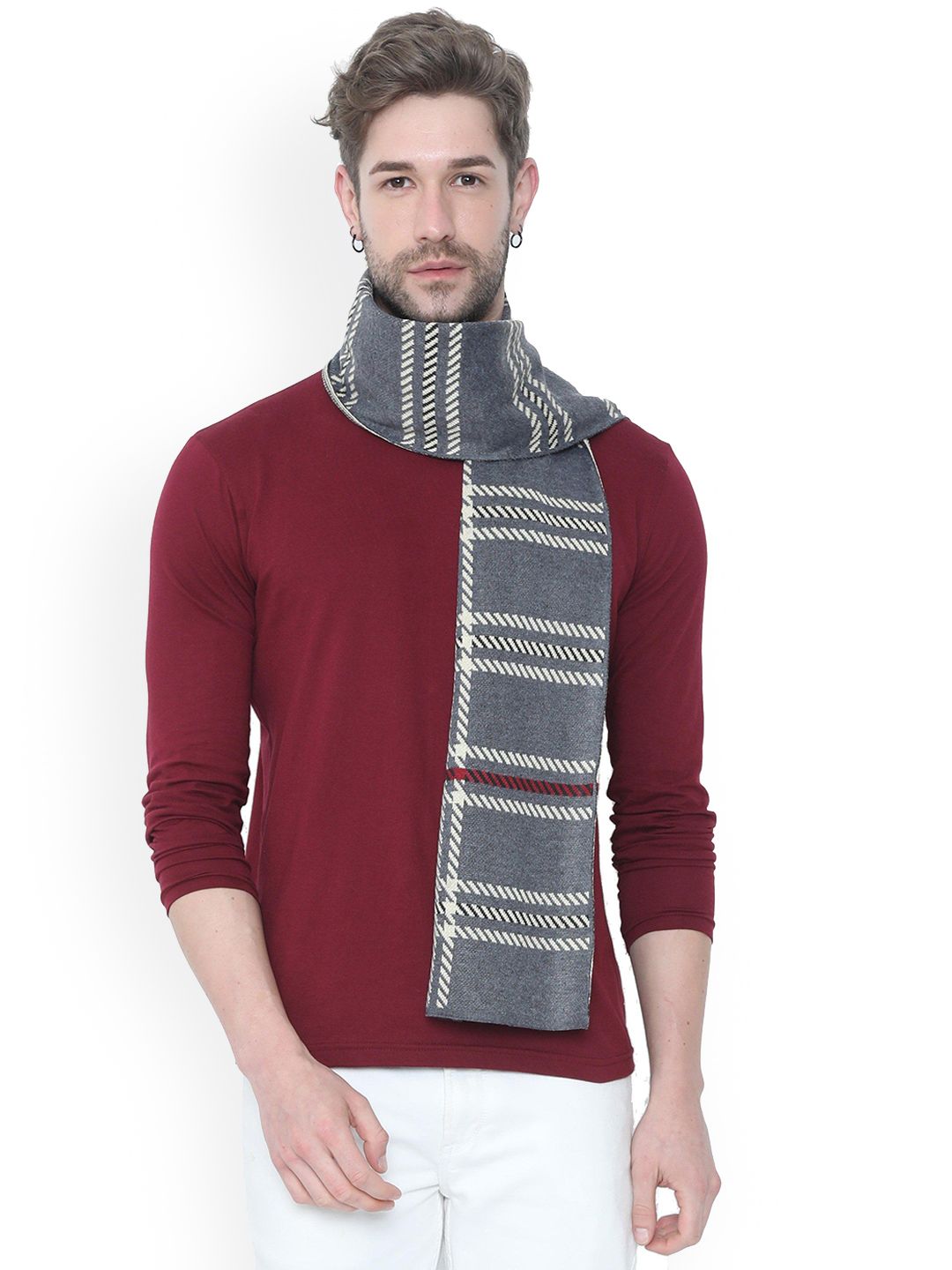 FabSeasons Unisex Checked Mufflers-picture-26