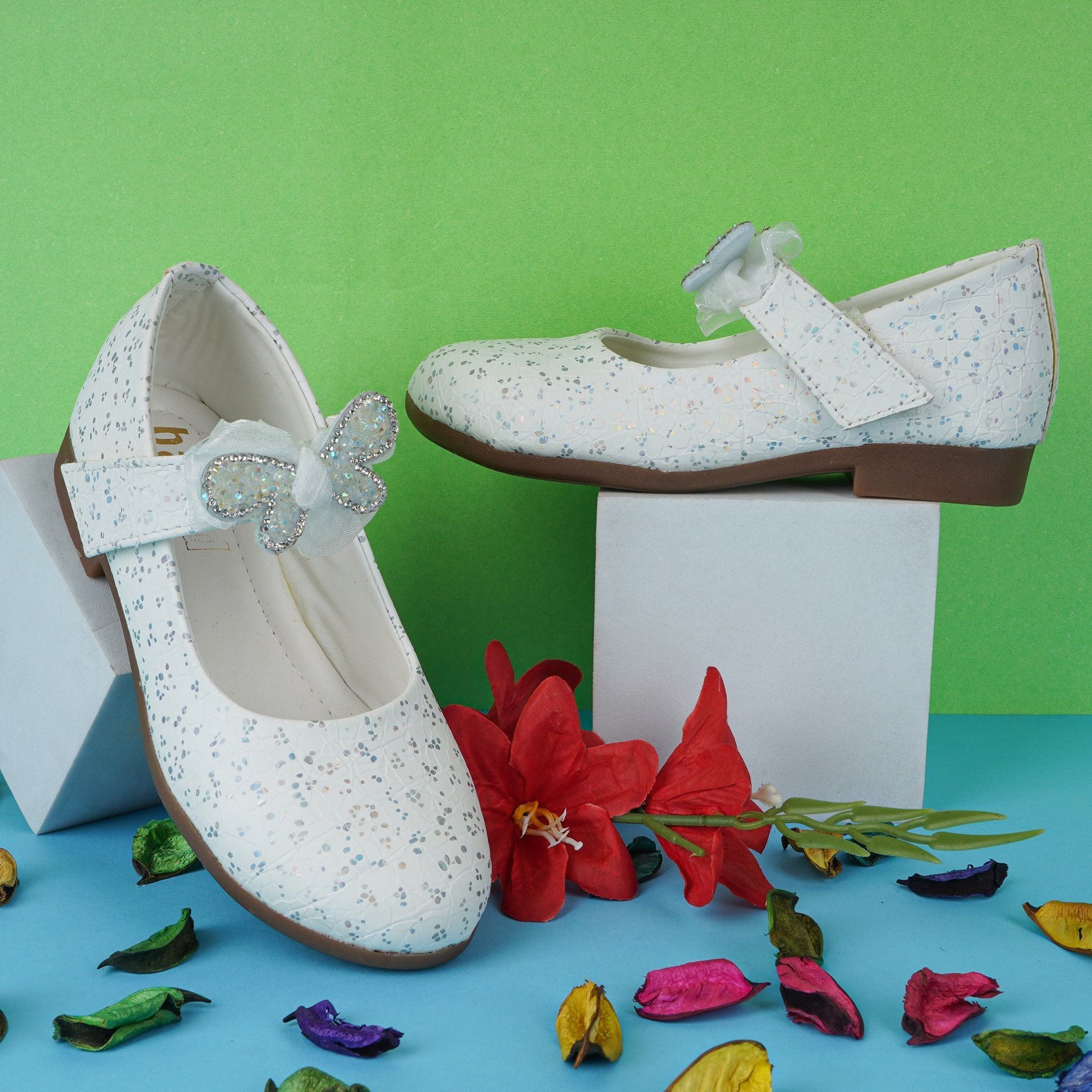 BAESD Girls Embellished Ballerinas Flats-picture-14