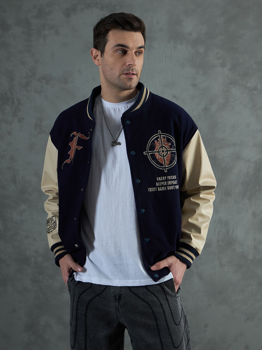 FUGAZEE Men Varsity Jacket with Embroidered-picture-22
