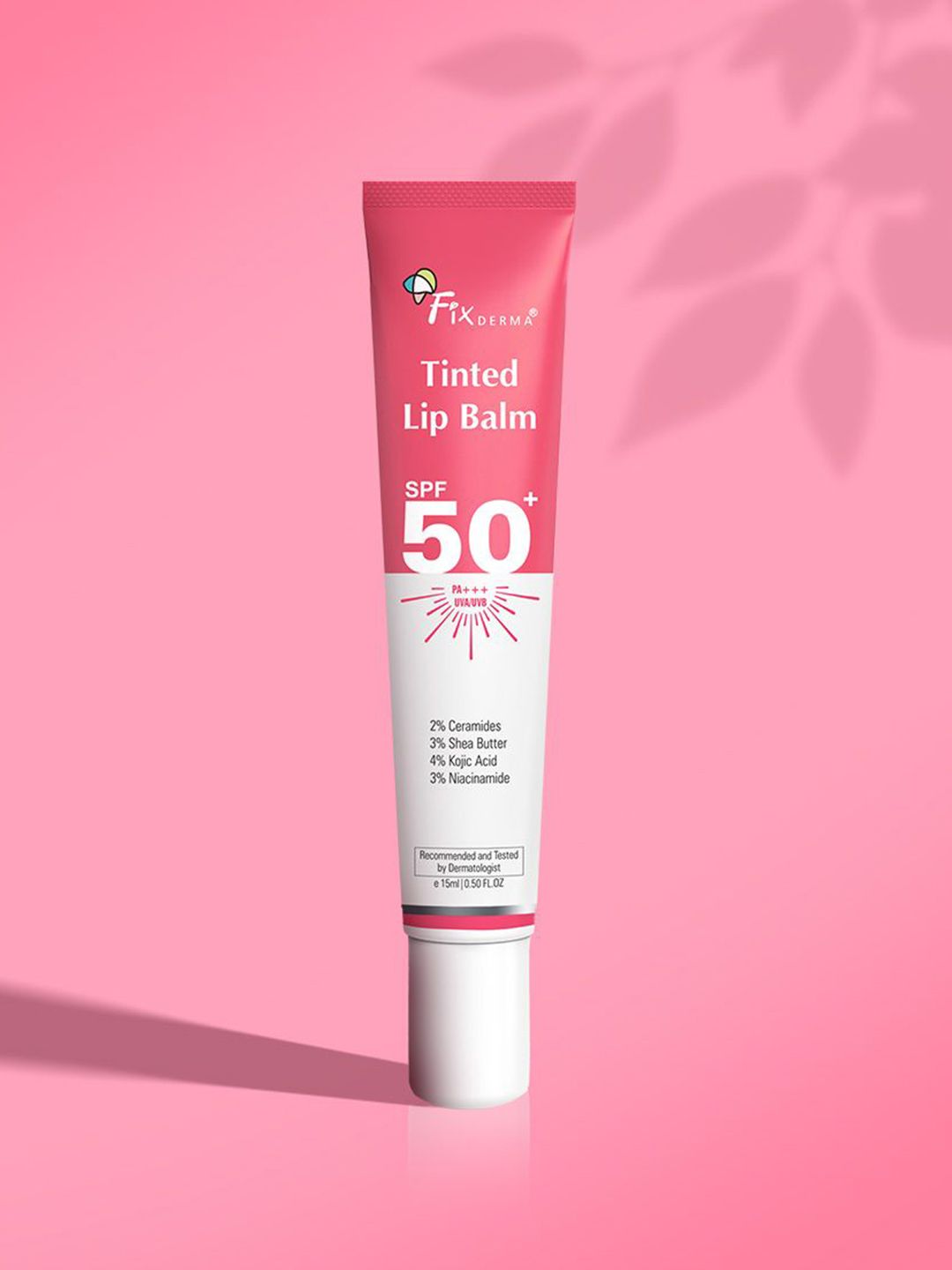 FIXDERMA Tinted Lip Balm With Ceramide & Shea Butter- 15 ml-image-40