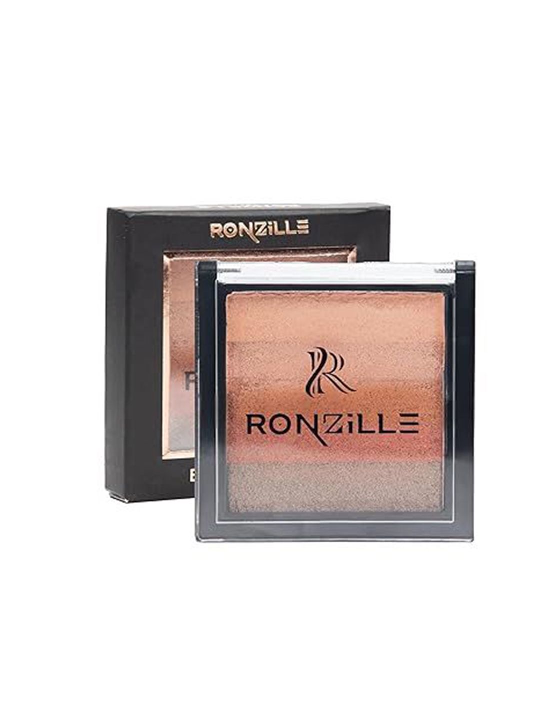 Ronzille Square Shimmer Brick Metallic Highlighter - Nude 01-picture-18