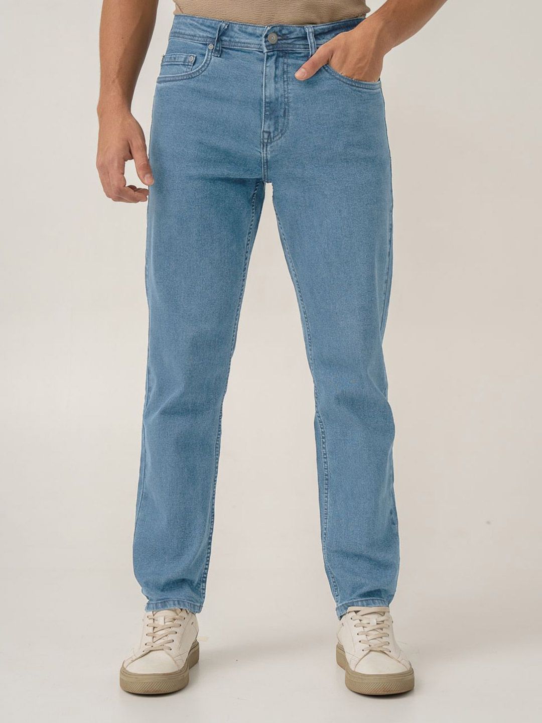 The Pant Project Men Comfort Relaxed Fit Stretchable Jeans-picture-33