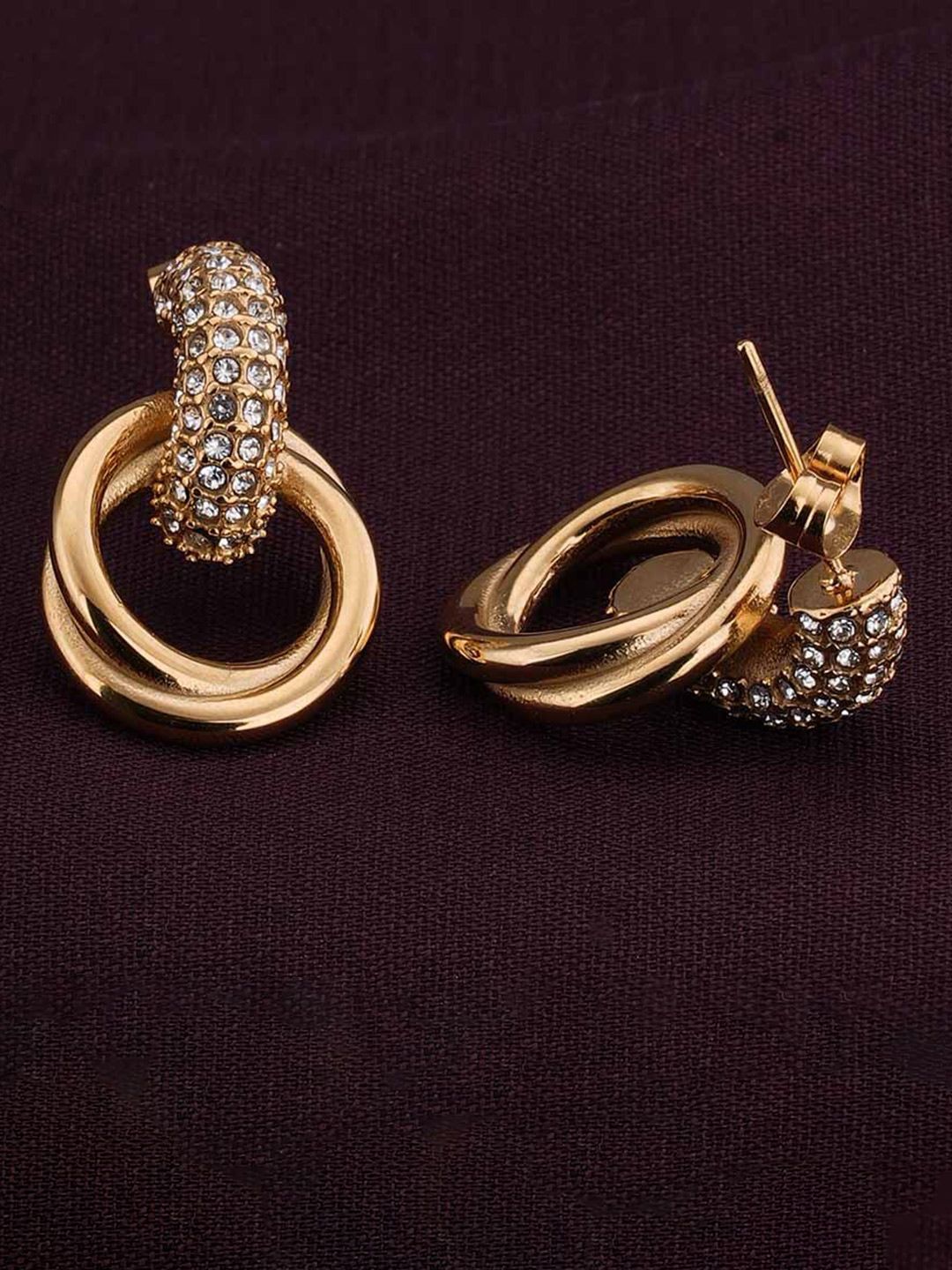 PALMONAS Geometric Studs Earrings-picture-57