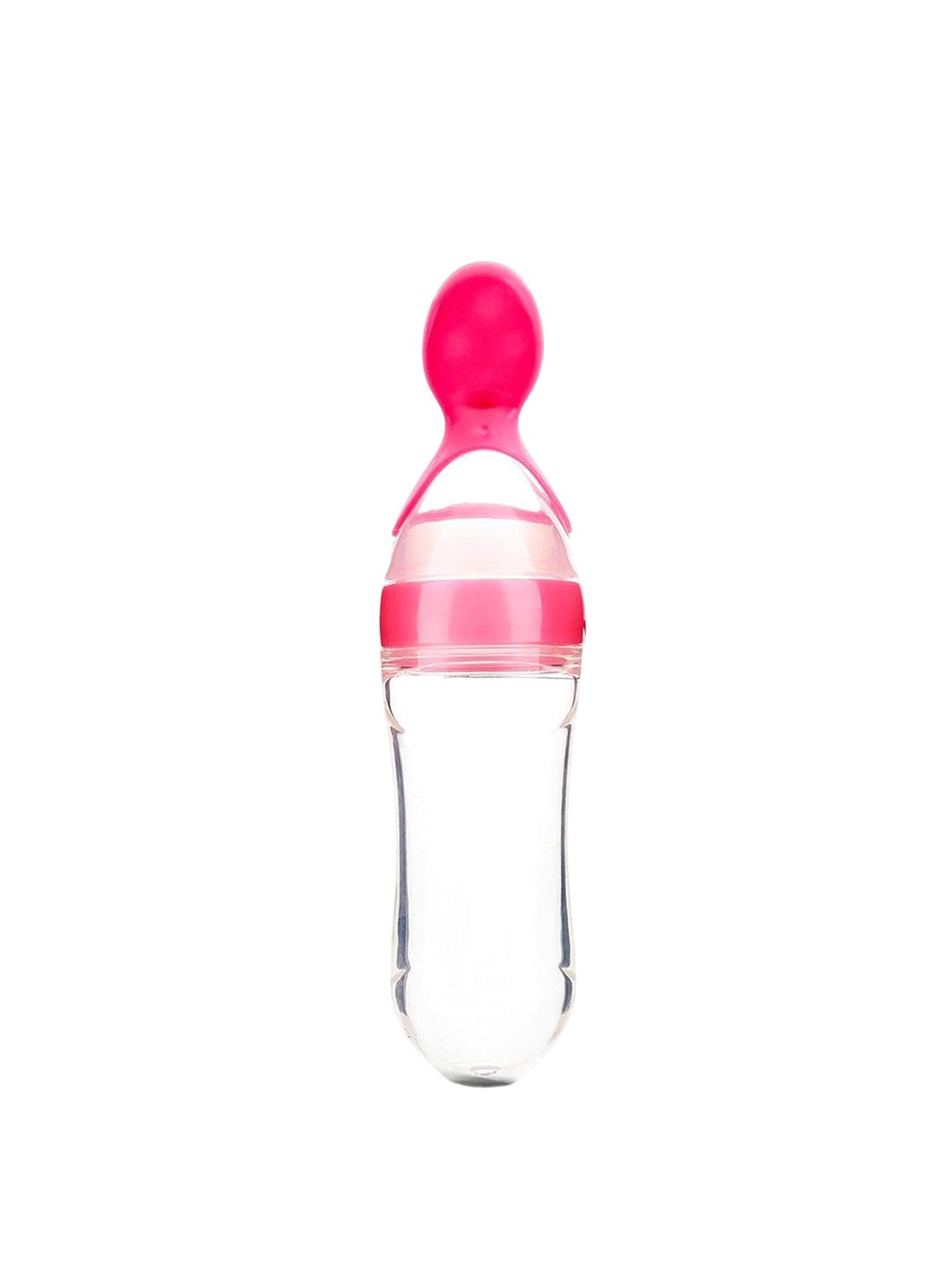 Kritiu Pink & Transparent Silicone Food Feeder-picture-31