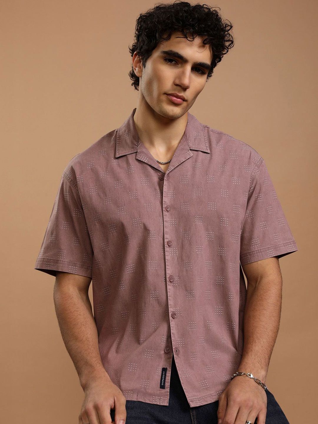HIGHLANDER Men Faded Opaque Faded Casual Shirt-picture-27