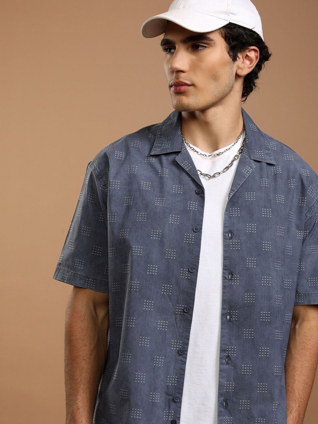 HIGHLANDER Men Faded Opaque Faded Casual Shirt-picture-35