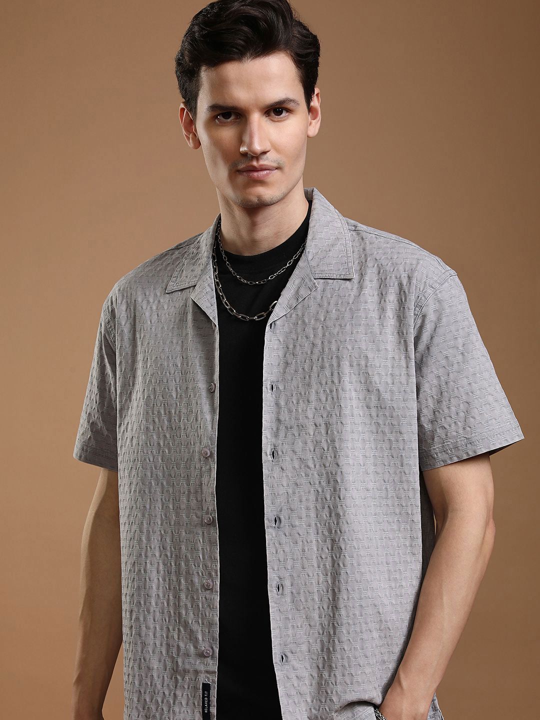 HIGHLANDER Men Opaque Casual Shirt-picture-24