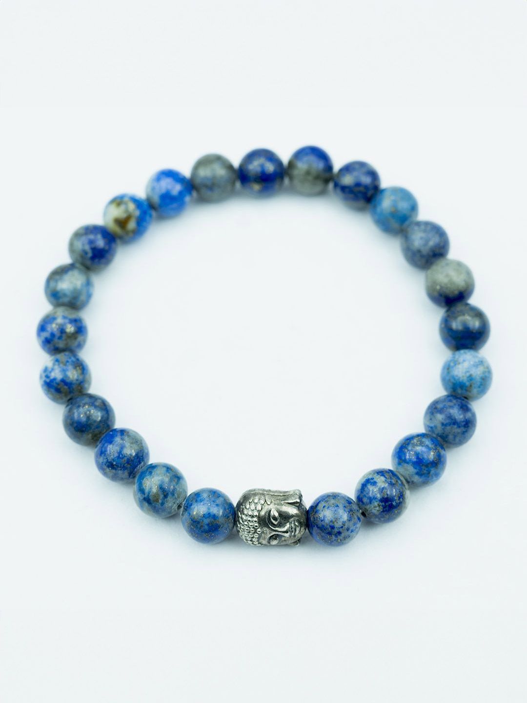 Astrotalk Unisex Lapis Lazuli Elasticated Bracelet-picture-19