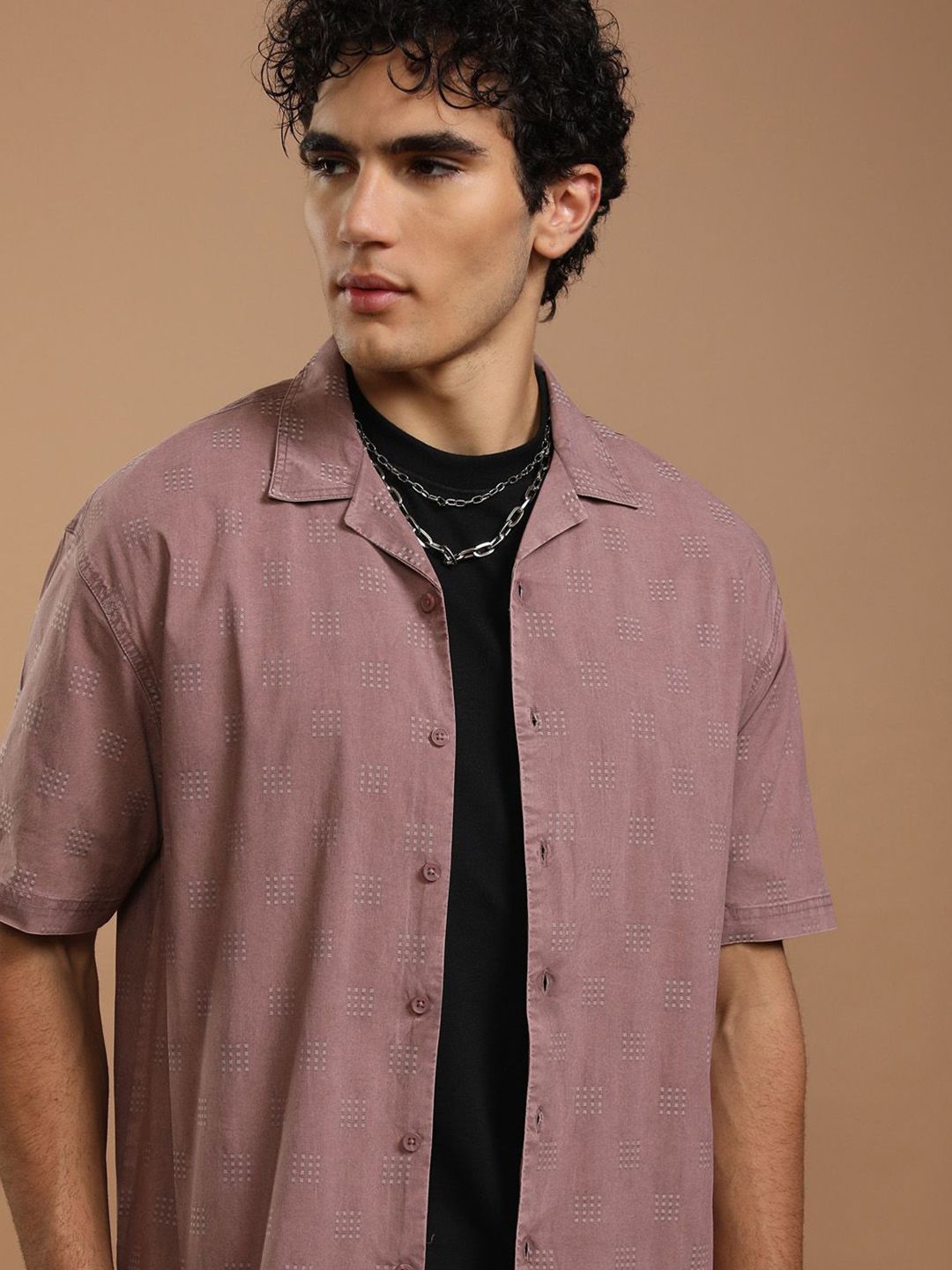 HIGHLANDER Men Faded Opaque Faded Casual Shirt-picture-31