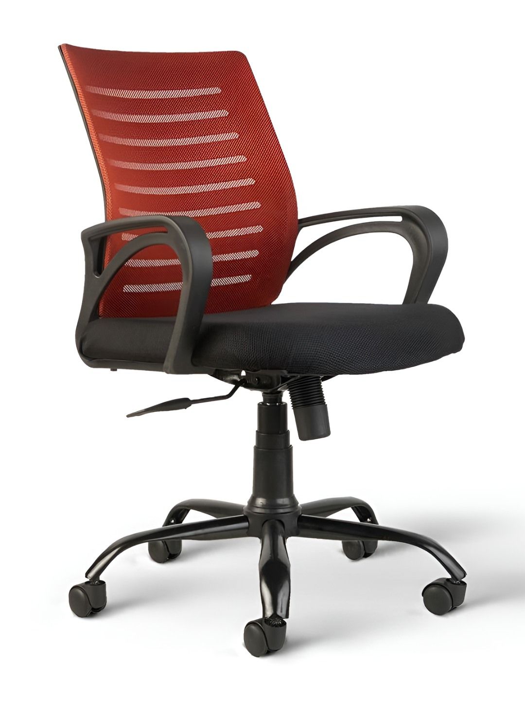 CELLBELL Desire C104 Red Mesh Adjustable Study Chair-picture-41