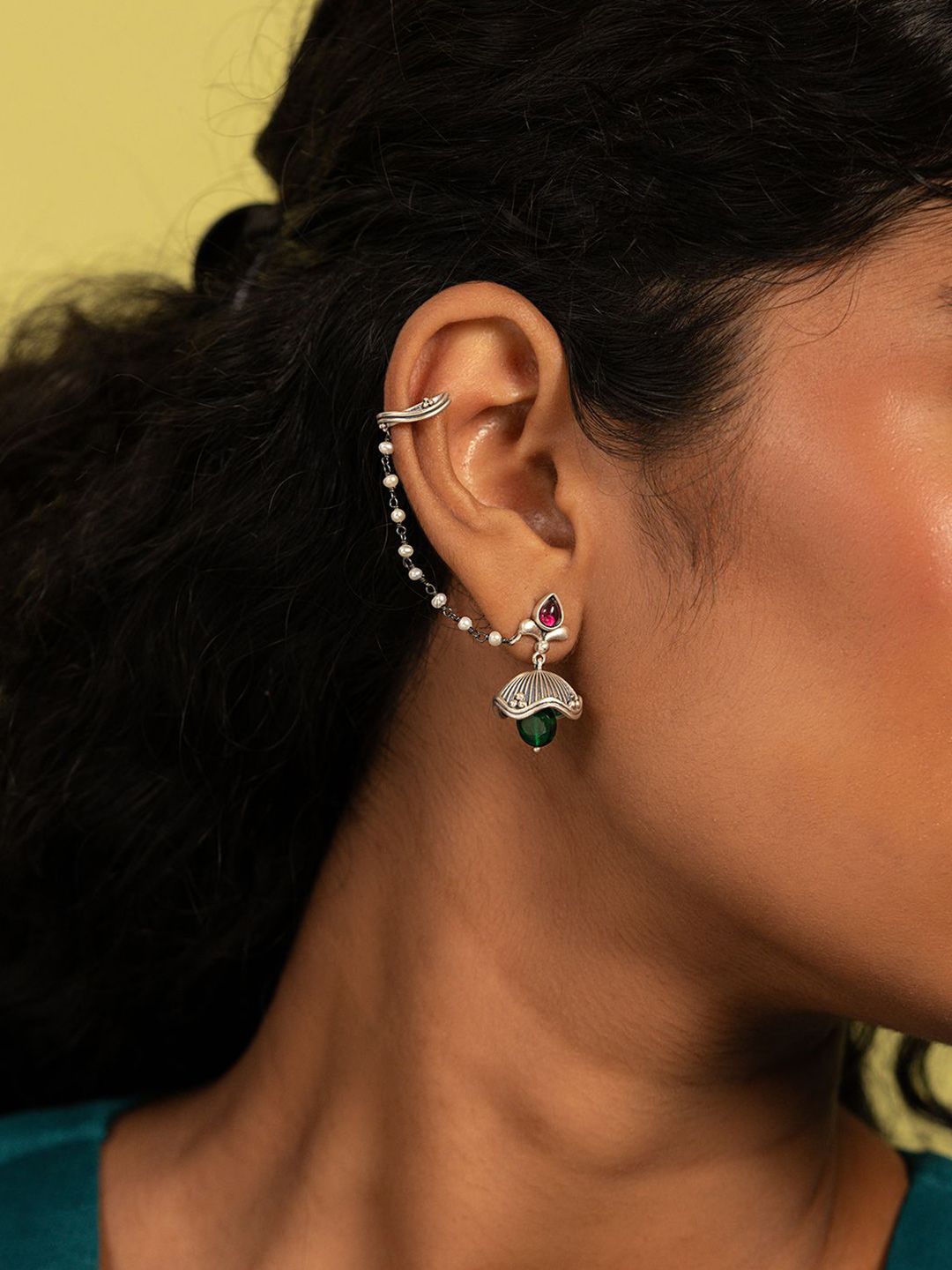 shaya by caratlane SHAYA 925 Sterling Silver Contemporary Earrings-picture-10