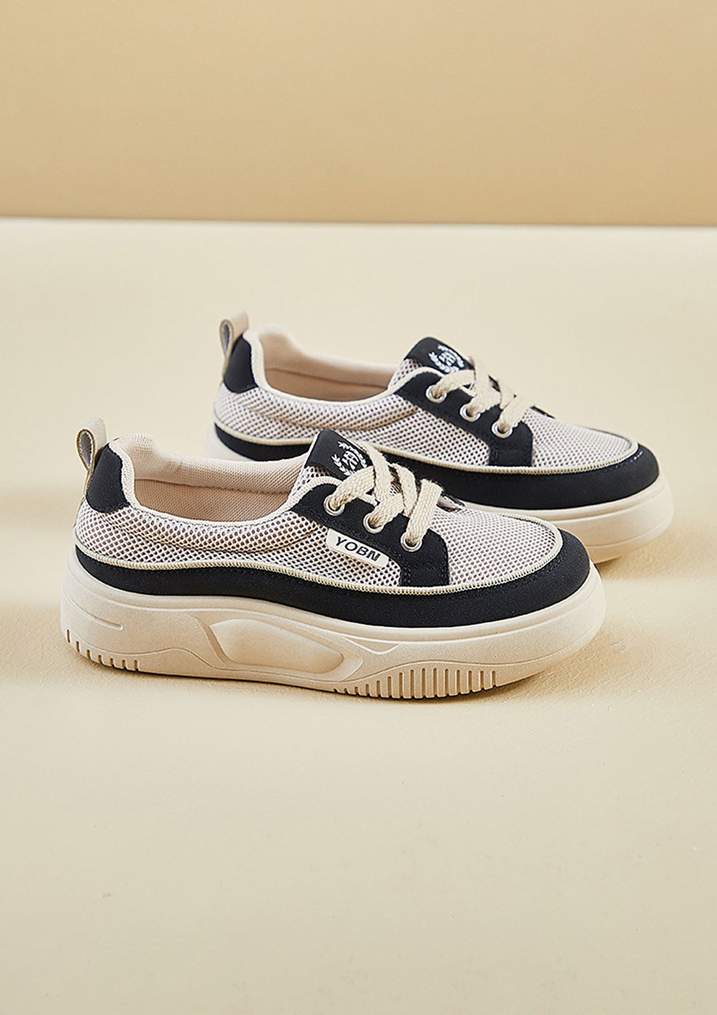 LULU & SKY Women Colourblocked PU Sneakers-picture-19