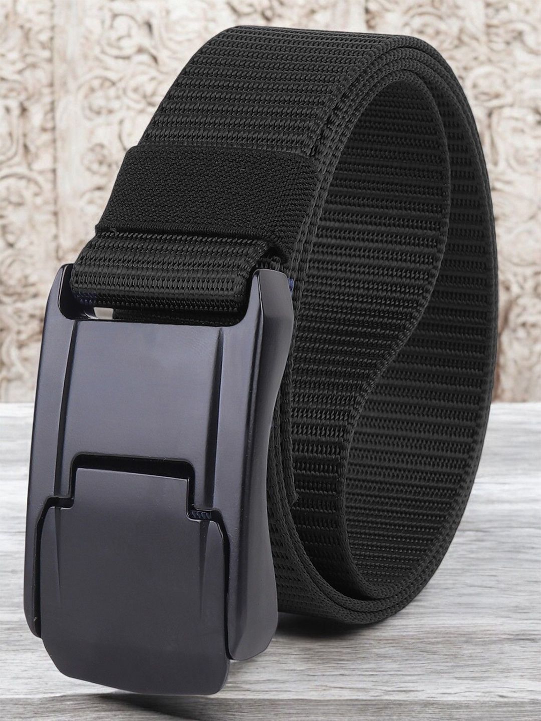 glitchez Men Textured Formal Belt-picture-26
