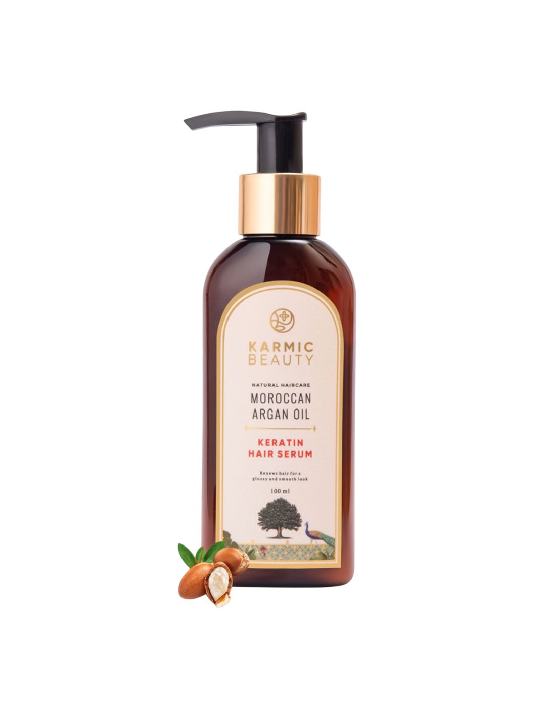 KARMIC BEAUTY Keratin Hair Serum with Moroccan Argan Oil & Natural Keratin - 100 ml-image-40