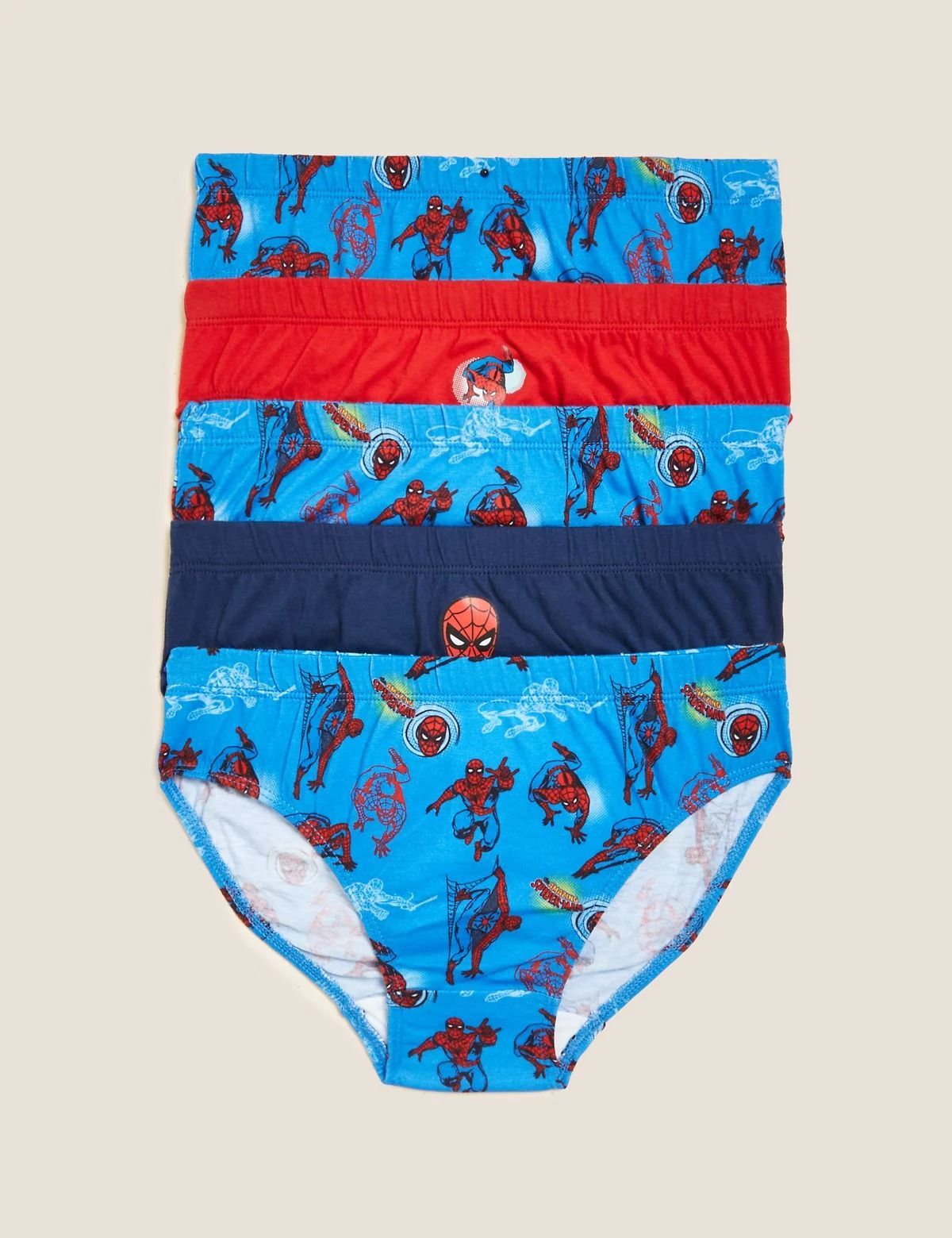 Marks & Spencer Boys Pack of 5 Printed Boxers-picture-18