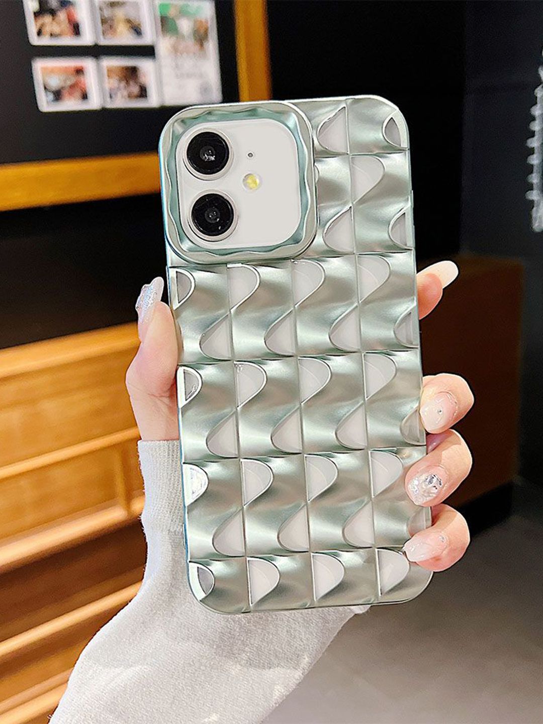 Luxury Kase Texture iPhone 12 Back Case-image-34