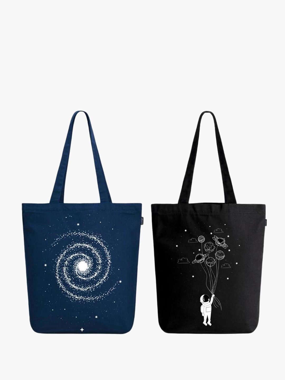 EcoRight Zipper Tote Bag - Fly Me To Space & Milky Way-picture-39