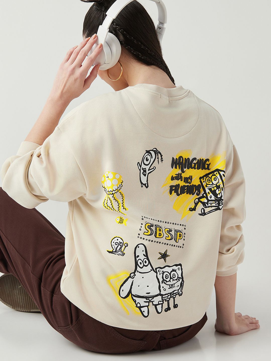 Bewakoof Women Printed Sweatshirt-picture-20