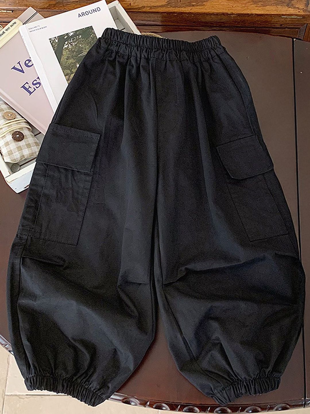 FOREVER FRIDAY Boys Pure Cotton Relaxed Fit Cargos Trousers-picture-23