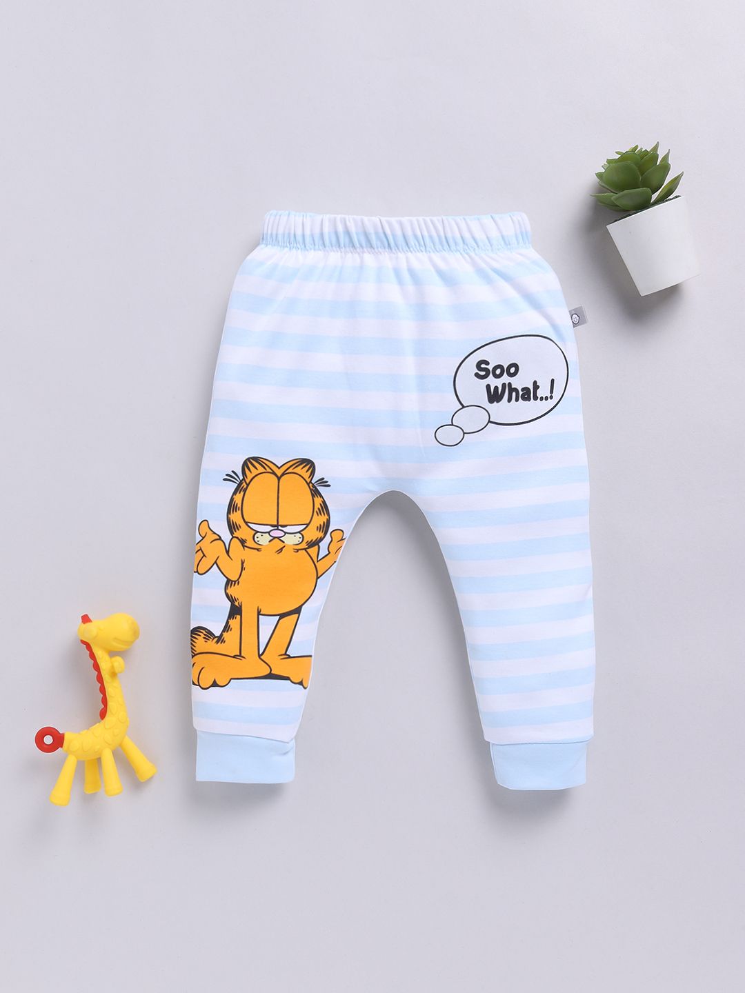 YK X Tinyo Infant Girls Garfield Printed Pure Cotton Diaper Pants-picture-36