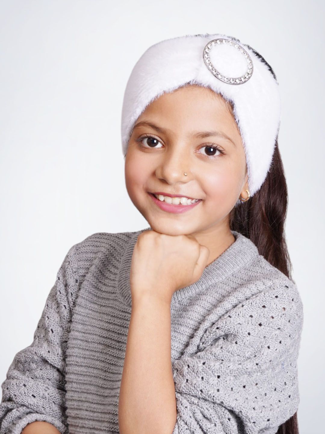 Bharatasya Girls Knitted Headband-picture-20