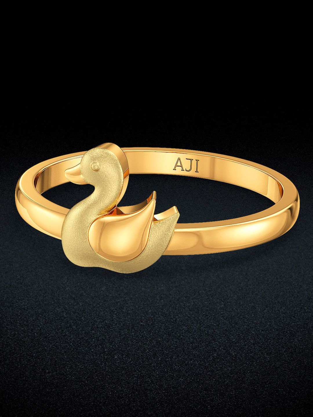Joyalukkas Kids 22KT Duck Design Gold Ring-image-38