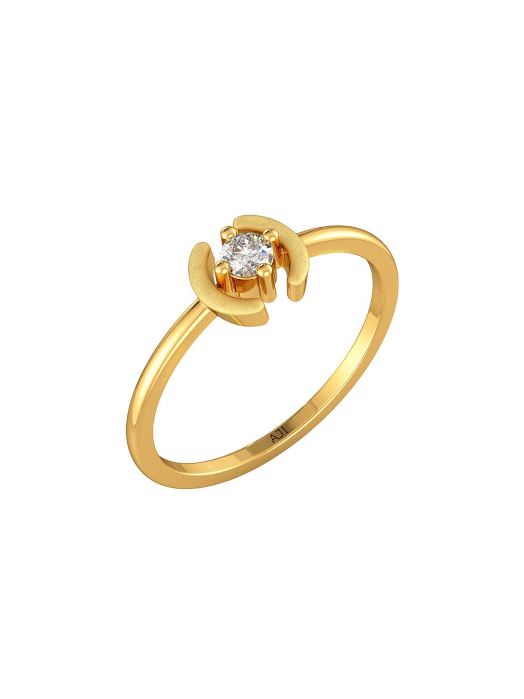 Joyalukkas Unisex Kids Ring Gold-image-12