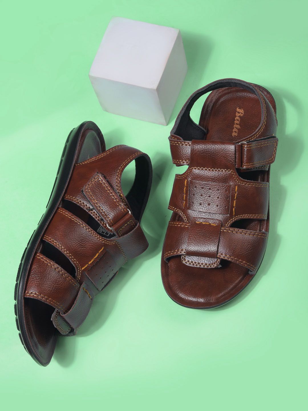 Bata Men PU Comfort Sandals-picture-32