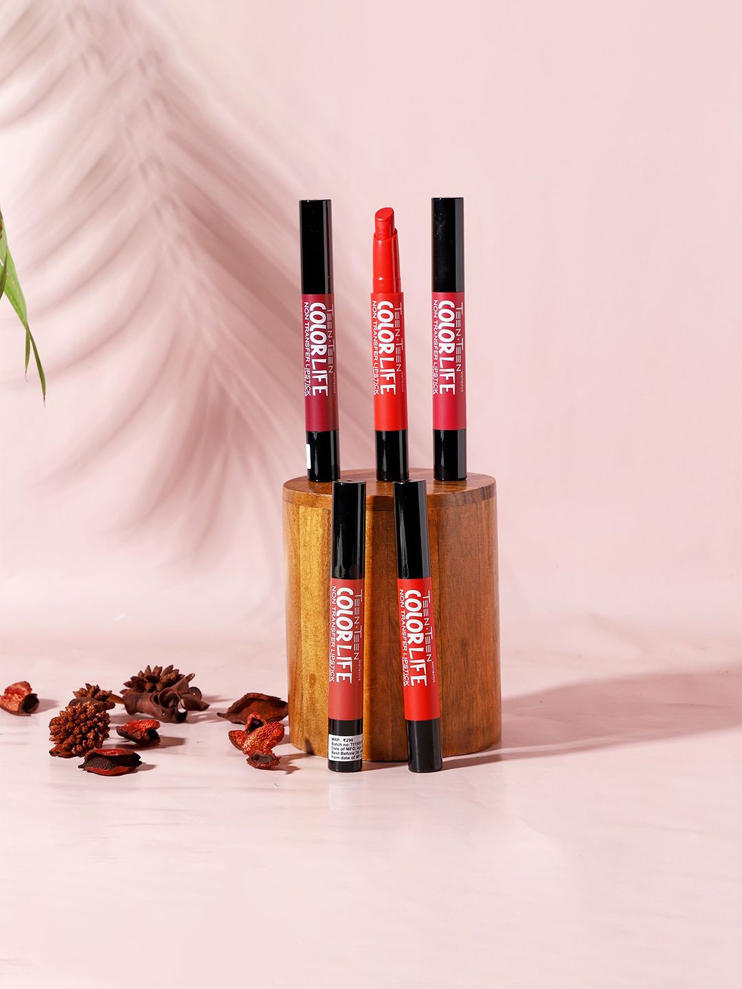 TEEN TEEN COSMETICS Color Life Nontransfer Long Lasting Lipstick - 2g - Warm-Peach - 24-picture-18