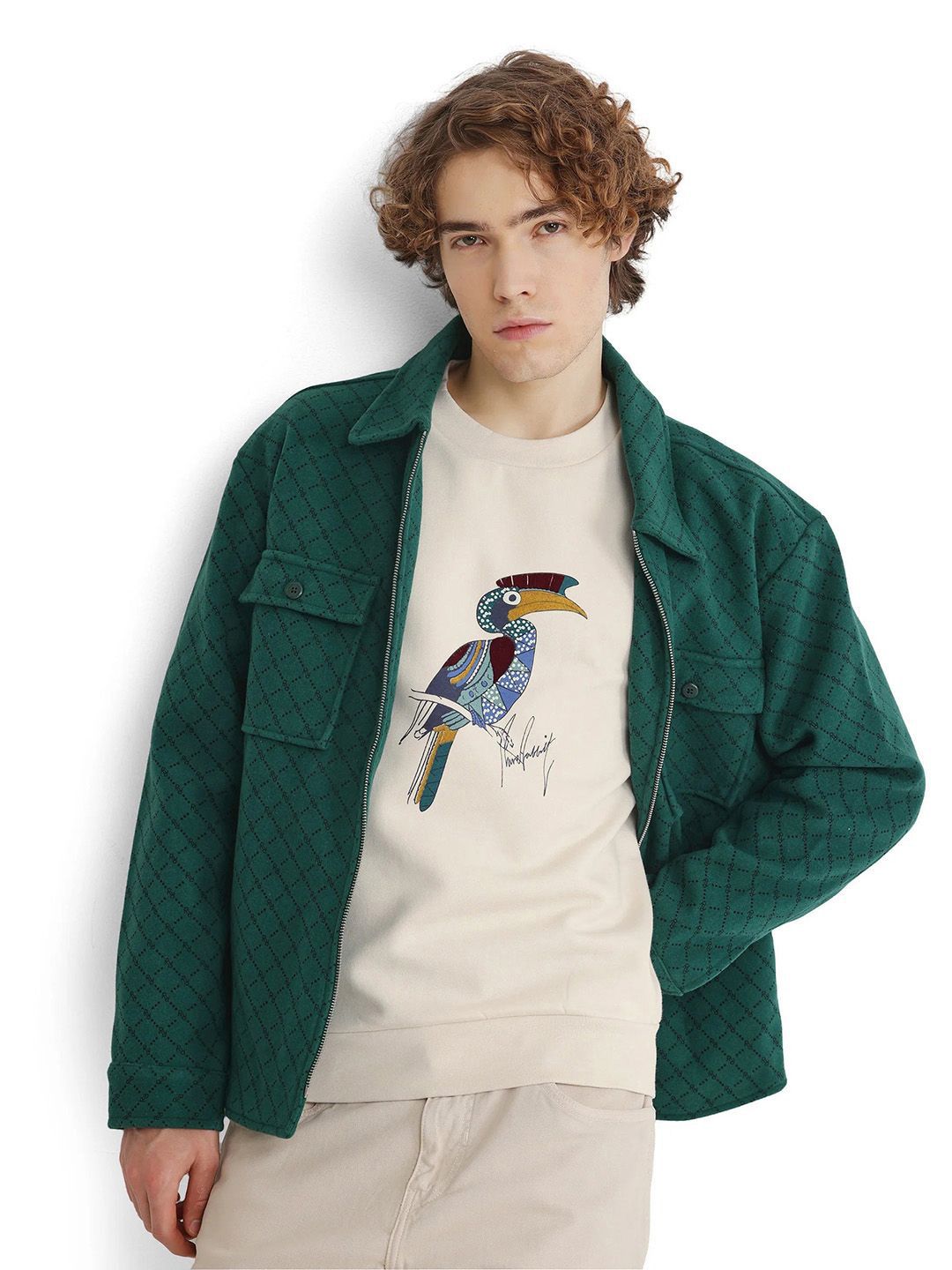 RARE RABBIT Men Printed Cotton Sweatshirt-picture-16