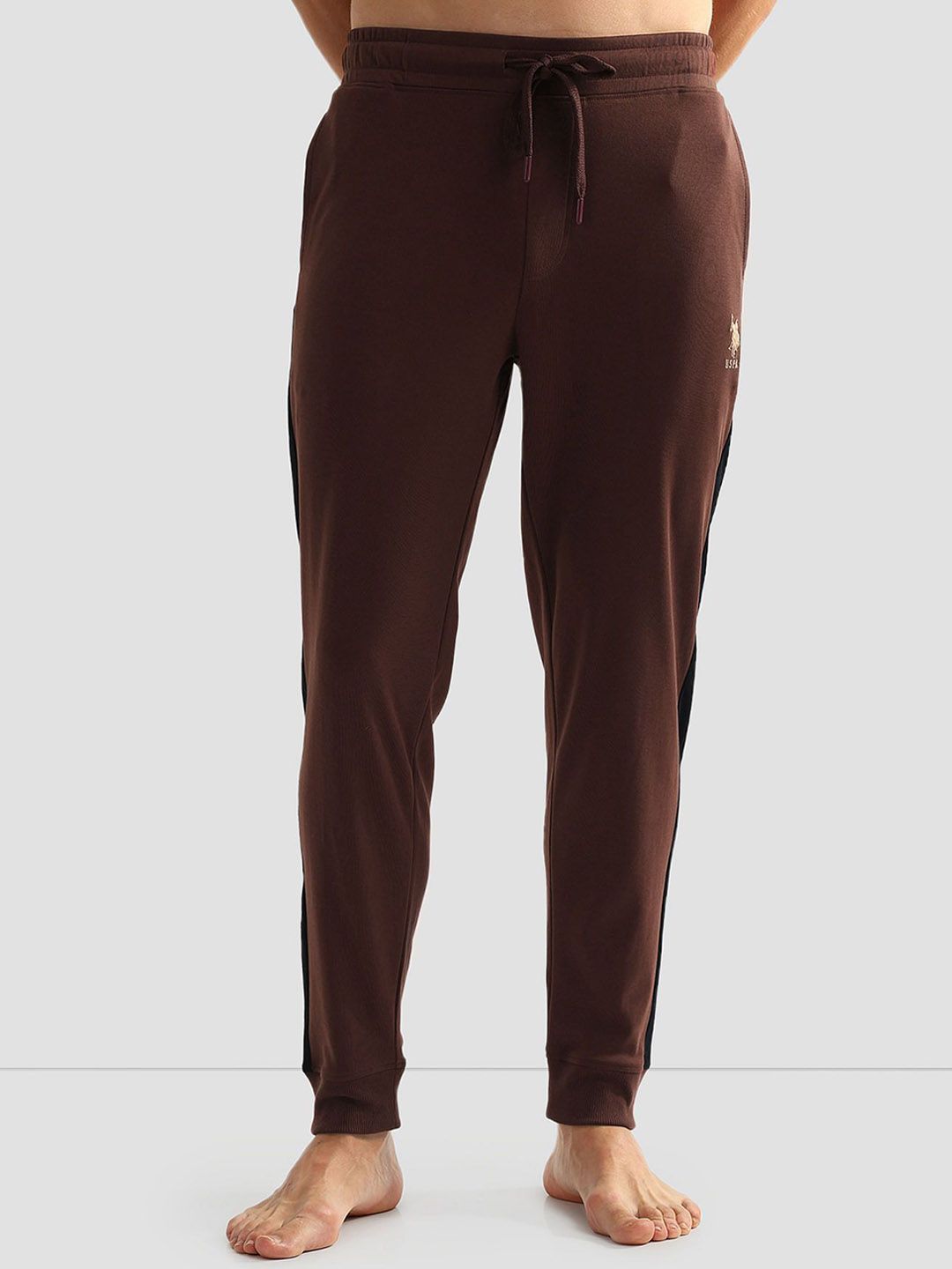 U.S. Polo Assn. Men Mid Rise OJ004 Joggers Lounge Pants-picture-45