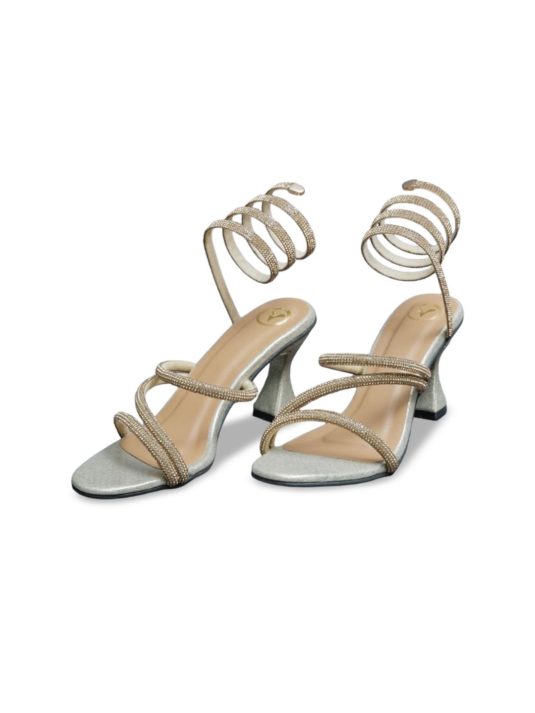 Sana K Luxurious Footwear Party Wedge Peep Toes with Laser Cuts-picture-55