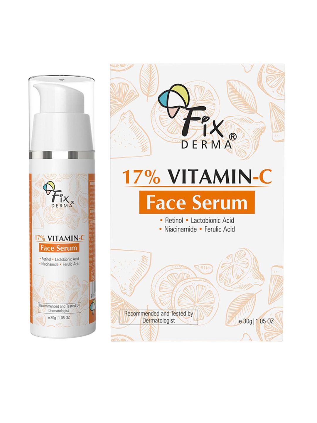 FIXDERMA 17% Vitamin C Face Serum For Glowing Skin-30g-picture-17