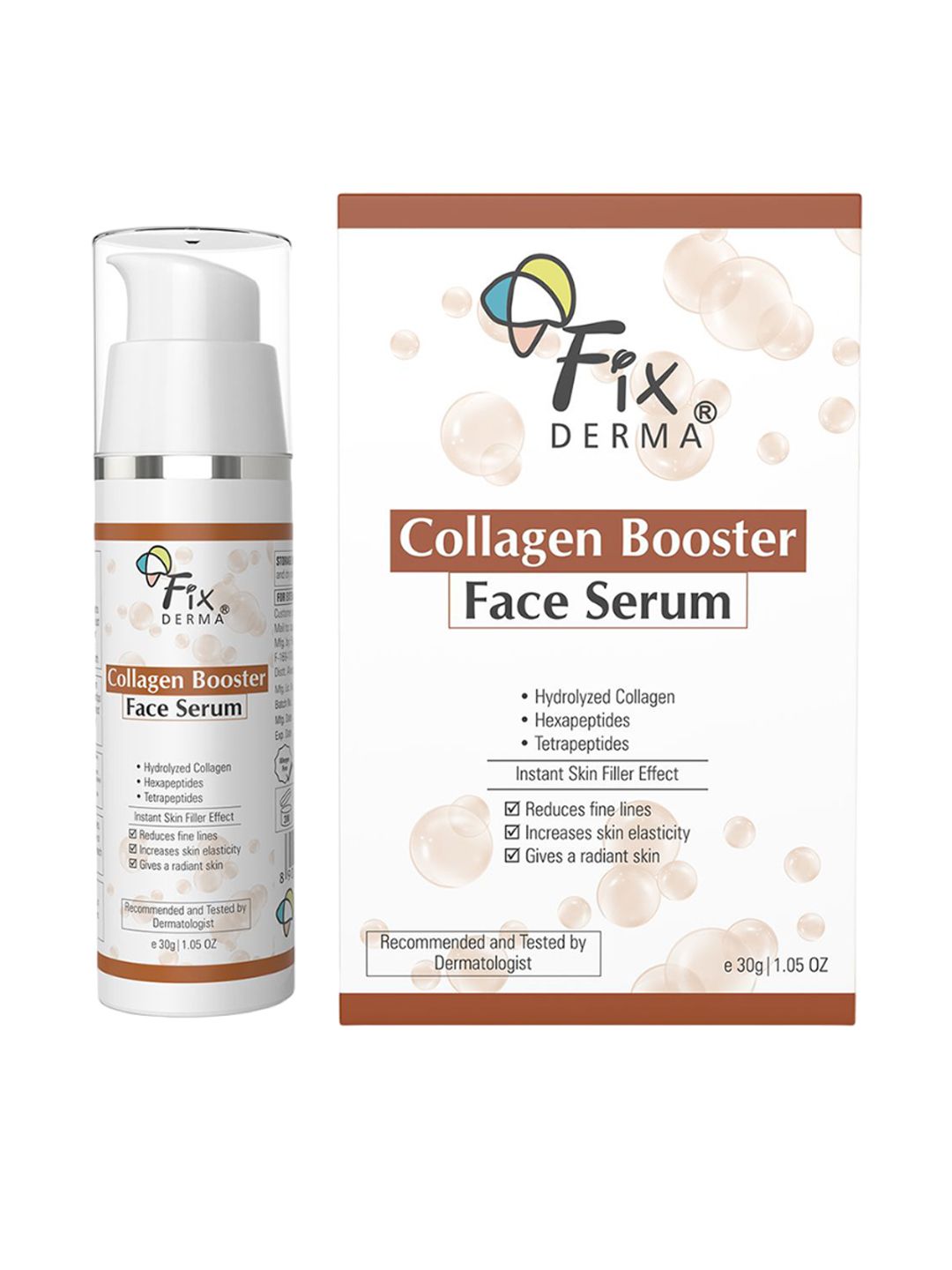 FIXDERMA Hydrolyzed Collagen Booster Face Serum -30ml-image-25