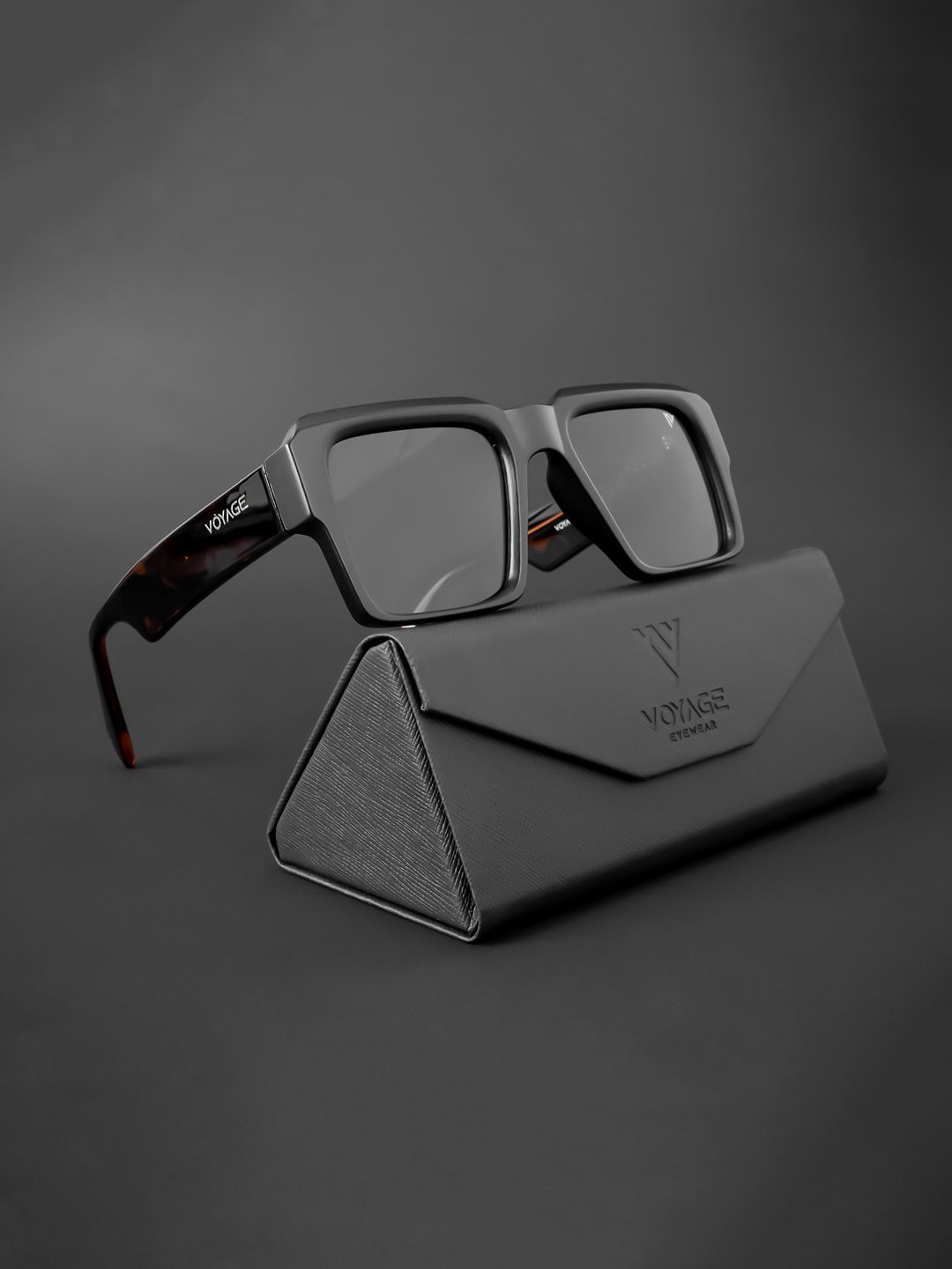 Voyage Unisex Wayfarer Sunglasses with Polarised and UV Protected Lens-picture-33