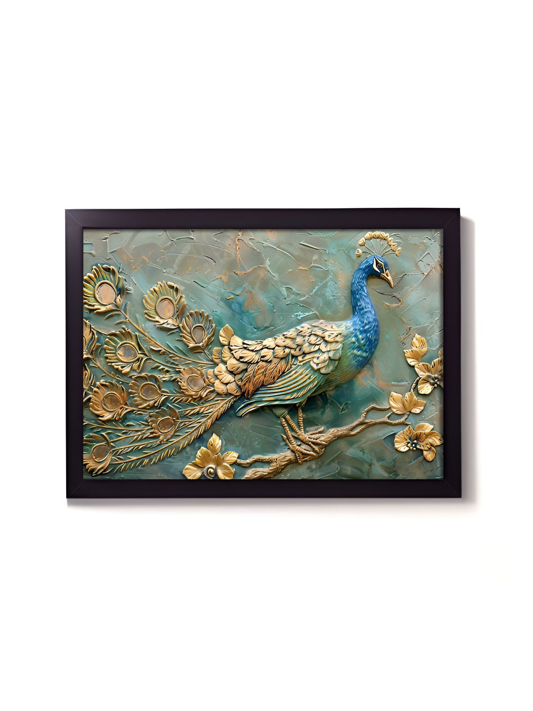 RANDOM Green & Blue Birds Wooden Wall Art-picture-40
