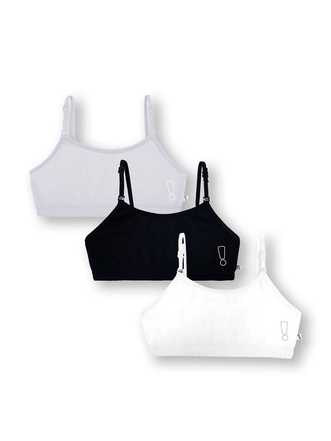 You Got Plan B Women Pack of 3 Full Coverage Non Padded Bra